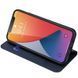 Чохол-книжка Dux Ducis з кишенею для візиток для Apple iPhone 12 Pro / 12 (6.1") Синій 201816 фото 3