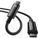 Кабель Baseus Baseus Tungsten Gold Type-C To Type-C 240W (CAWJ040101) 2m Black 276676 фото 8