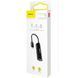 Перехідник AUX Baseus L52 Lightning To 2xLightning + 3.5mm CALL52-01 Black 275374 фото 2