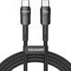 Кабель Essager Star 100W USB Charging Cable Type C to Type C 2m (EXCTT1-XCA01) Black 315340 фото 1
