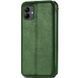 Шкіряний чохол-книжка GETMAN Cubic (PU) для Samsung Galaxy A07 Зелений 391235 фото 4