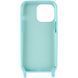 Чохол TPU two straps California для Apple iPhone 12 Pro / 12 (6.1") Бірюзовий / Marine Green 255736 фото 3