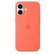 Чохол-накладка Apple iPhone 16 Apple Silicone Case MagSafe Tangerine 357463 фото 1