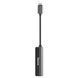 Перехідник AUX Baseus L52 Lightning To 2xLightning + 3.5mm CALL52-01 Black 275374 фото 1