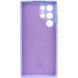 Чохол Silicone Cover Lakshmi Full Camera (A) для Samsung Galaxy S24 Ultra Бузковий / Dasheen 283946 фото 3