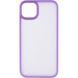 TPU+PC чохол Metal Buttons для Apple iPhone 15 Plus (6.7") Бузковий 275712 фото 2