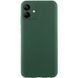 Чохол TPU GETMAN Liquid Silk Full Camera для Samsung Galaxy A06 Зелений / Dark green 323938 фото 7