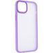 TPU+PC чохол Metal Buttons для Apple iPhone 15 Plus (6.7") Бузковий 275712 фото 1