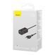 Зарядний Пристрій Baseus GaN3 Pro 65W (2 Type-C + 2 USB) + Cable Type-C to Type-C 100W (1m) (CCGP040101) Black 252340 фото 10