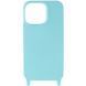 Чохол TPU two straps California для Apple iPhone 12 Pro / 12 (6.1") Бірюзовий / Marine Green 255736 фото 2