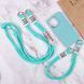 Чохол TPU two straps California для Apple iPhone 12 Pro / 12 (6.1") Бірюзовий / Marine Green 255736 фото 6