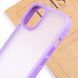 TPU+PC чохол Metal Buttons для Apple iPhone 15 Plus (6.7") Бузковий 275712 фото 5