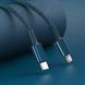 Кабель Baseus High Density Braided Type-C To Lightning PD 20W (1m) CATLGD-01 Black 275375 фото 3