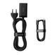 Зарядний Пристрій Baseus GaN3 Pro 65W (2 Type-C + 2 USB) + Cable Type-C to Type-C 100W (1m) (CCGP040101) Black 252340 фото 15