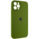 Чохол Silicone Case Full Camera Protective (AA) для Apple iPhone 12 Pro Max (6.7") Зелений / Dark Olive 261896 фото 2
