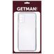 TPU чехол GETMAN Clear 1,0 mm для Samsung Galaxy A03s Бесцветный (прозрачный) 220549 фото 3