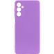 Чохол TPU GETMAN Liquid Silk Full Camera для Samsung Galaxy A24 4G Фіолетовий / Purple 354306 фото 1