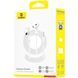 Навушники Baseus Encok HZ19 (A00182301213-00) white 359813 фото 2