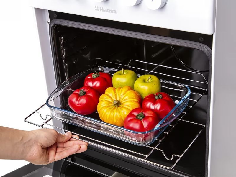 Плита Hansa електрична склокерамічна, 67л, 50x60см, білий (FCCW53000) 374476 фото