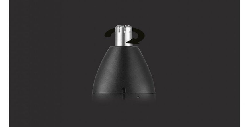 Тример Remington Trim & Fit, ААх1, вібраційний мотор, насадок-3, чохол, титан.напил., чорний (NE8000) 368540 фото