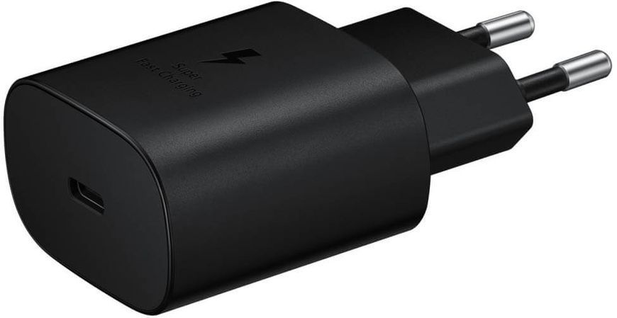 Зарядний Пристрій Samsung 25W EP-TA800XBEGRU USB Type-C Black 135690 фото