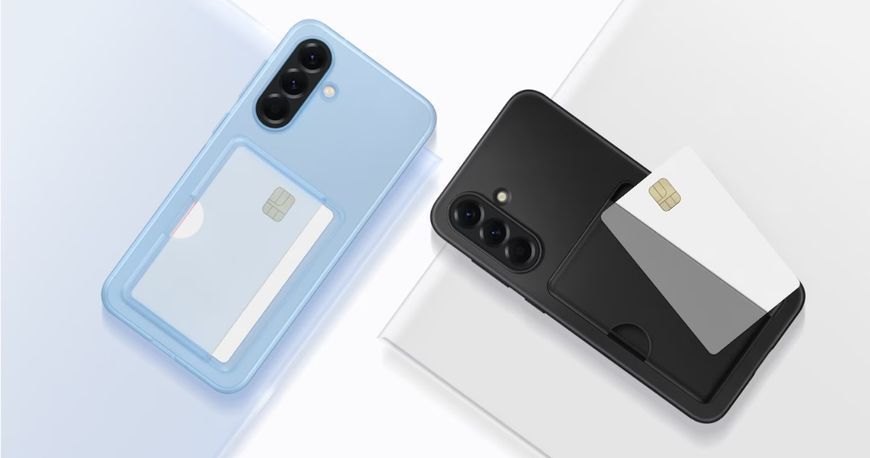 Чохол-накладка Samsung A56 Card Slot Case EF-OA566TBEGWW / Black 353785 фото