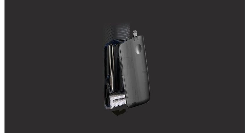 Тример Remington Trim & Fit, ААх1, вібраційний мотор, насадок-3, чохол, титан.напил., чорний (NE8000) 368540 фото