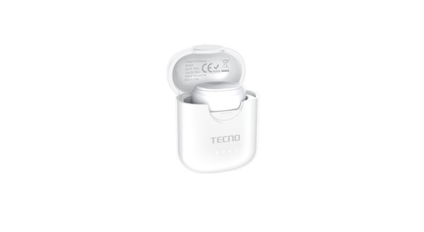 Гарнітура TECNO Minipods M1 Mono White (4895180759475) 365780 фото