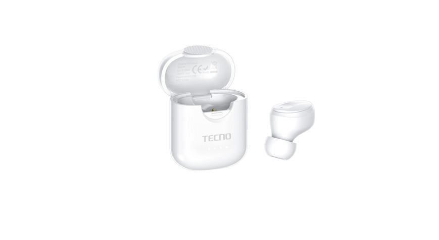 Гарнітура TECNO Minipods M1 Mono White (4895180759475) 365780 фото