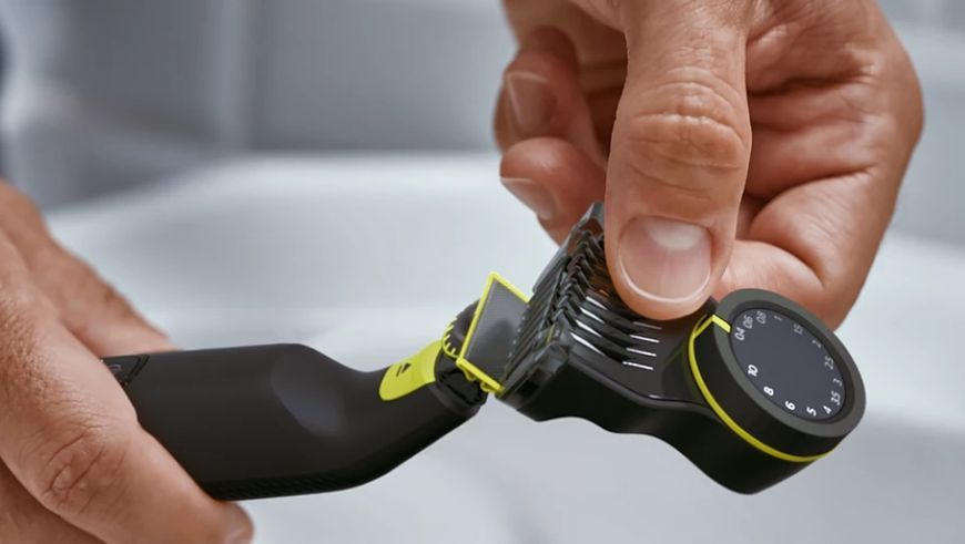 Бритва електр. Philips OneBlade Pro 360, Li-Ion, сух.+волог., індикатор заряду, чорний (QP6542/15) 372165 фото