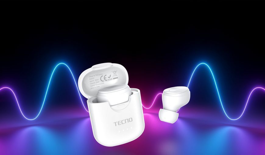 Гарнітура TECNO Minipods M1 Mono White (4895180759475) 365780 фото