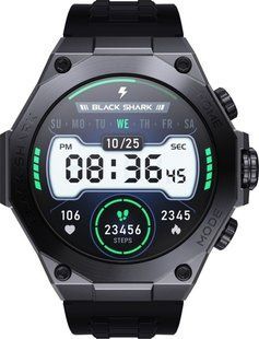 Смарт-годинник Xiaomi Black Shark S1 Pro Black 319223 фото