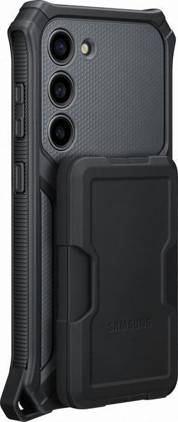 Чохол-накладка Samsung S23 Rugged Gadget Case EF-RS911CBEGRU Titan 265243 фото