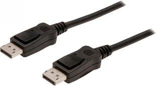 Кабель DisplayPort, тип DP M/M, 2.0 м, колір чорний AK-340100-020-S DIGITUS by ASSMANN 397907 фото