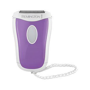 Бритва електр. Remington сіткова Smooth & Silky, АААx2, сух.+волог., жіночий тример, біло-фіолетовий (WSF4810) 370661 фото