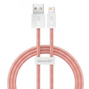 Кабель Baseus Dynamic Series Fast Charging Data USB кабель USB To IP 2.4A 1m (CALD000407) Orange 255239 фото