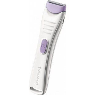 Тример Remington, для тіла та інтимних зон Smooth&Silky, акум., насадок-2, для жінок, кейс, сталь, фіолетовий (BKT4000) 380983 фото