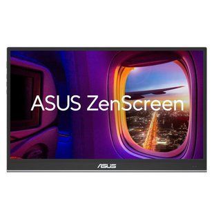 Монітор портативний Asus 15.6" ZenScreen MQ16AHE mHDMI, USB-C, OLED, 1ms, DCI-P3 100%, HDR10, Cover 365886 фото