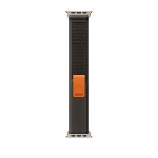 Ремінець Apple Watch 49mm Trail Loop M/L - Black/Gray (MQEQ3) 262976 фото