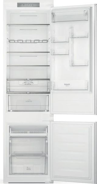 Холодильник Hotpoint вбудований з нижн. мороз., 193,5x54х54, холод.відд.-212л, мороз.відд.-68л, 2дв., А+, NF, інв., зона нульова, білий (HAC20T321) 373893 фото