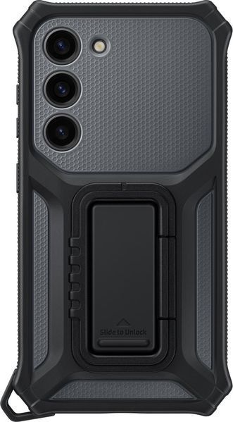 Чохол-накладка Samsung S23 Rugged Gadget Case EF-RS911CBEGRU Titan 265243 фото