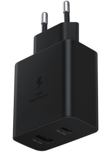 Зарядний Пристрій Samsung 35W EP-TA220NBEGRU Power Adapter Duo Black 208127 фото