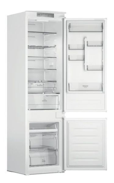 Холодильник Hotpoint вбудований з нижн. мороз., 193,5x54х54, холод.відд.-212л, мороз.відд.-68л, 2дв., А+, NF, інв., зона нульова, білий (HAC20T321) 373893 фото