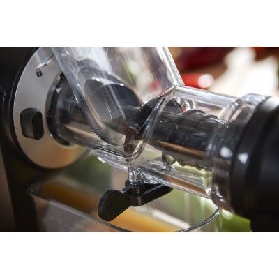 Соковитискач Philips Viva Collection шнековий 150Вт, чаша-1л, жмих-0.75л, пластик, чорний (HR1889/70) 373134 фото
