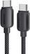 Кабель ESSAGER Breeze USB Cable Type C To Type C 1M 100W (EXCTT1-WL01-P) Black 315757 фото 1