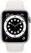 Смарт-годинник Apple Watch Series 6 44mm Silver Aluminum Case With White Sport Band (M00D3) 165099 фото 2