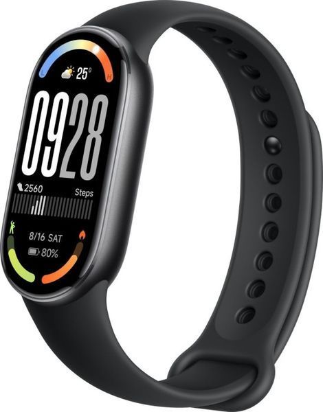 Фітнес-браслет Xiaomi Smart Band 10 BHR07PYGL Чорний 381313 фото