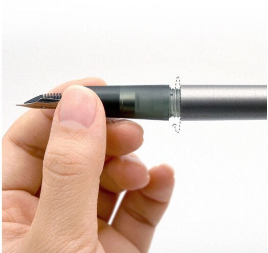 Ручка Xiaomi Kaco Baifeng Fountain Pen Titanium-Grey 268703 фото