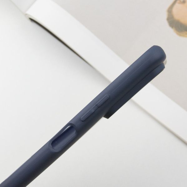 Чохол TPU GETMAN Liquid Silk Full Camera для Xiaomi Redmi Note 10 Pro / 10 Pro Max Синій / Midnight Blue 357044 фото