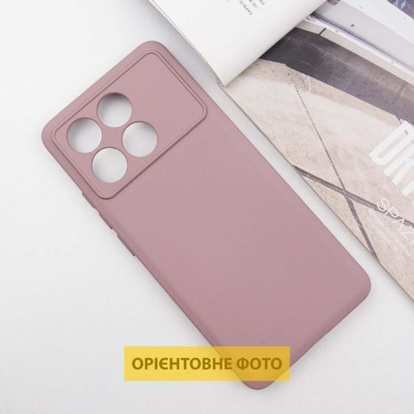Чохол TPU GETMAN Liquid Silk Full Camera для Xiaomi Poco X6 / Note 13 Pro 5G Рожевий / Pink Sand 397759 фото